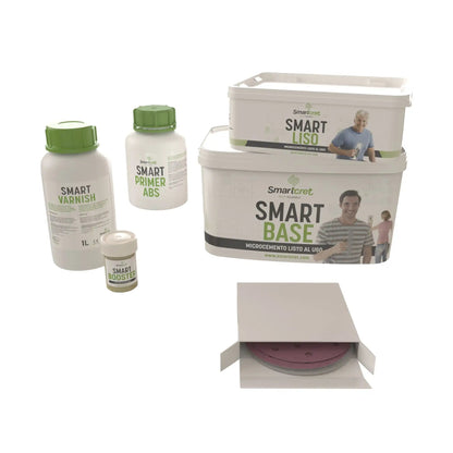 Kit microcemento para suelo de baño de obra de 4 m² - UrbanNest Co