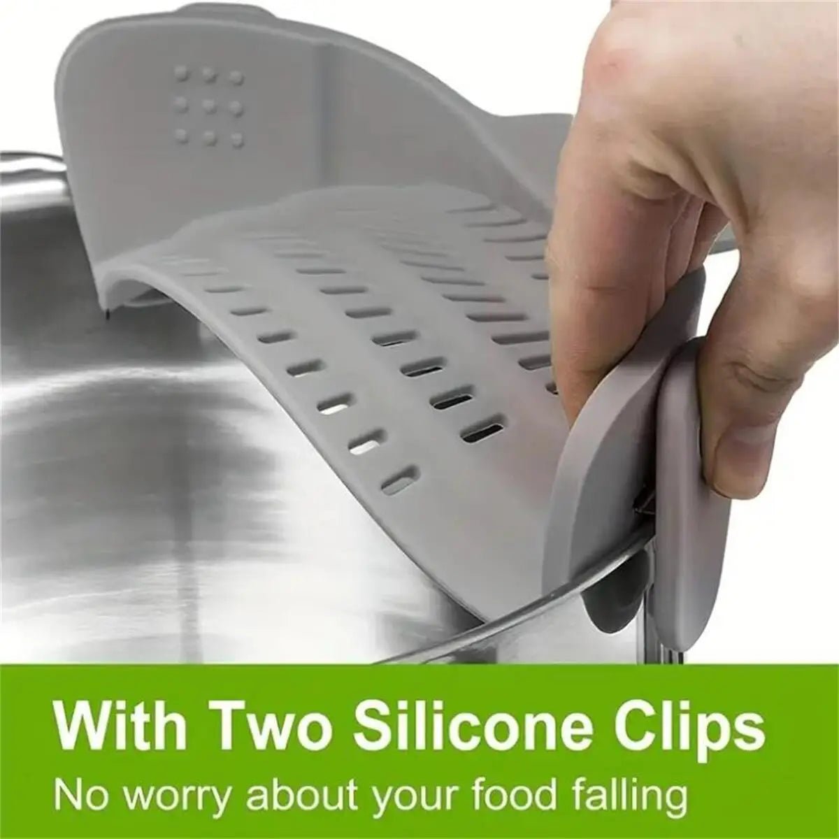 Adjustable Clip - On Pot Strainer - UrbanNest Co