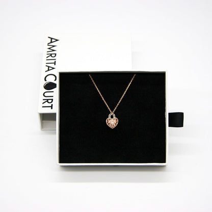 Heart Lock Aroma Necklace | Energy & Healing | Diffusing on the go | Love Gift - UrbanNest Co