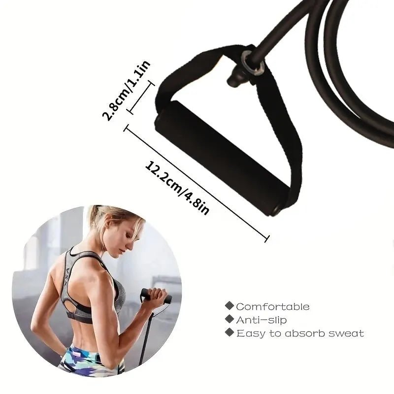 Resistance Bands With Handles, Exercise Bands, Workout Bands With Handles For Men Women, Strength Training Equipment At Home - UrbanNest Co