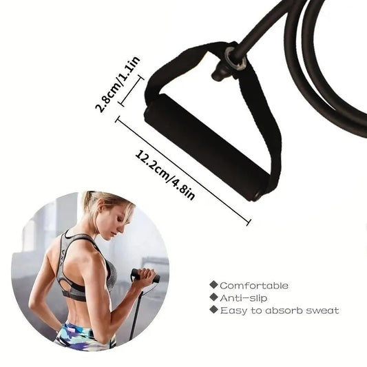 Resistance Bands With Handles, Exercise Bands, Workout Bands With Handles For Men Women, Strength Training Equipment At Home - UrbanNest Co