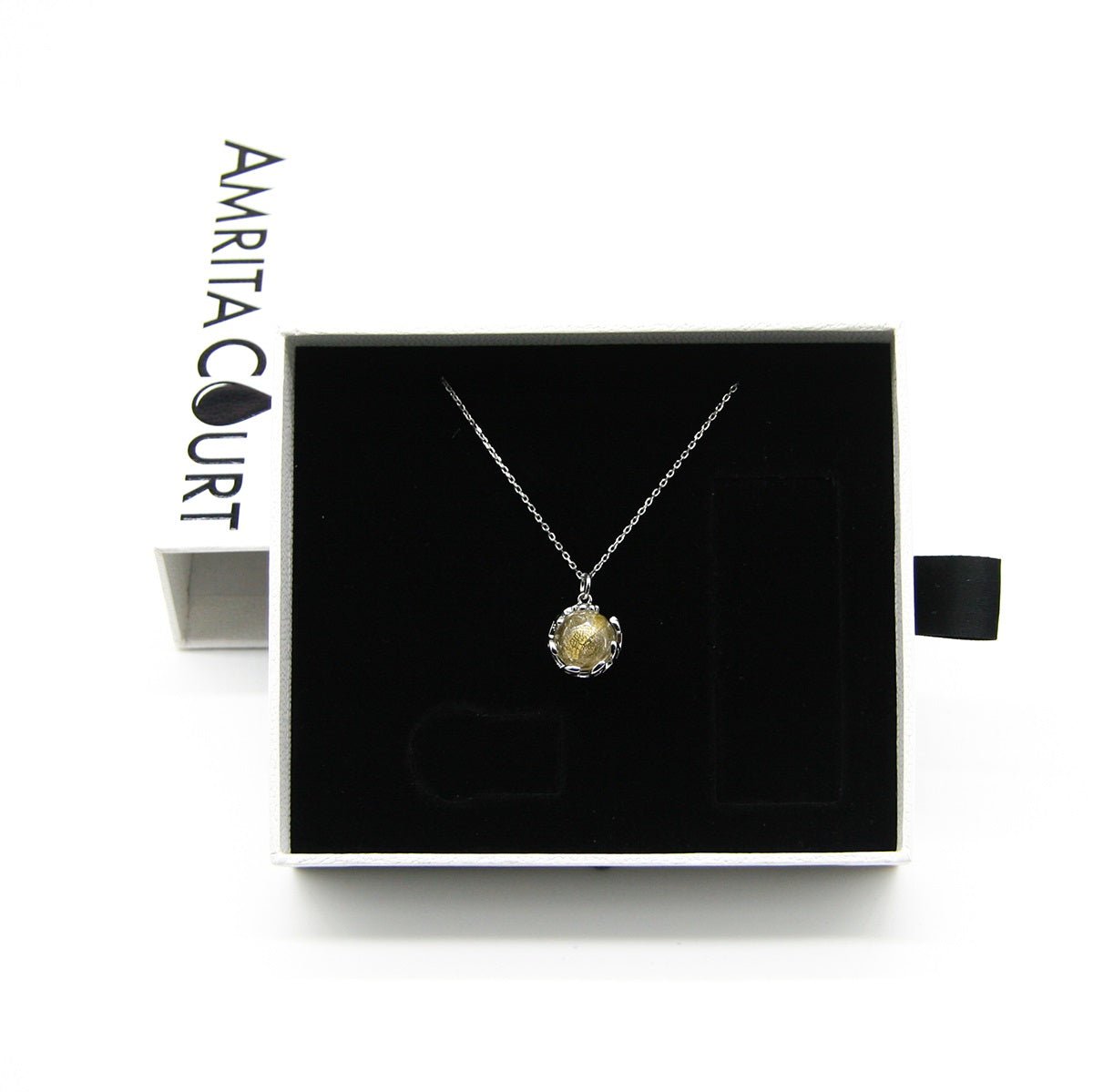 Planet Murano Aroma Necklace - Stardust Crystal | Energy & Healing | Diffuse on the go | Gift For Her - UrbanNest Co