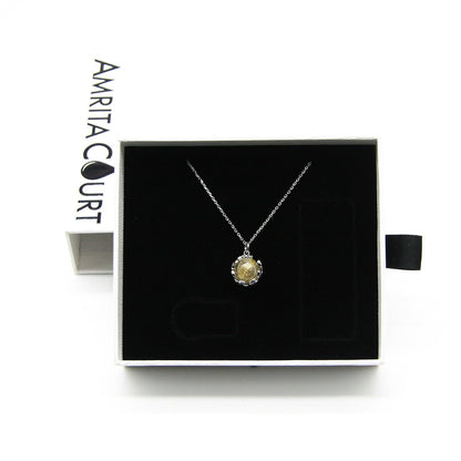 Planet Murano Aroma Necklace - Stardust Crystal | Energy & Healing | Diffuse on the go | Gift For Her - UrbanNest Co