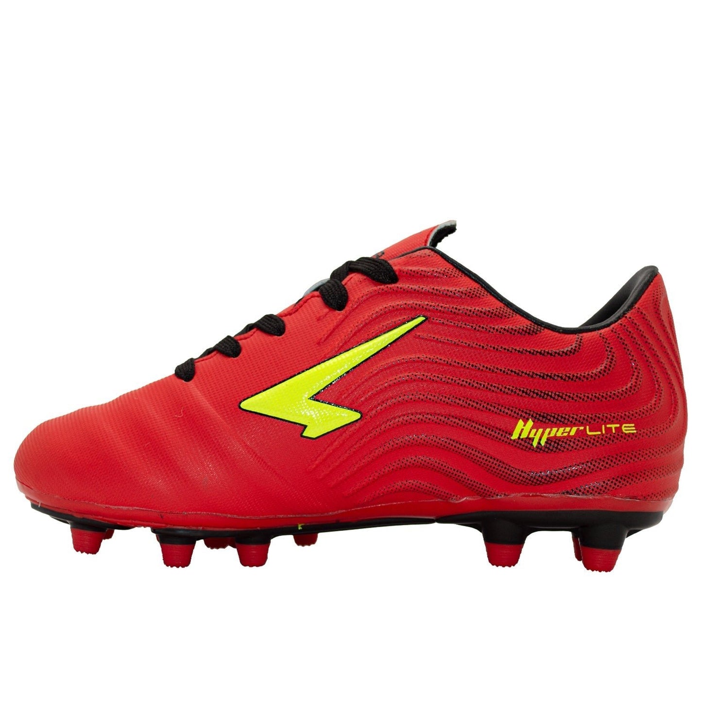 Swell Junior Football Boots - Red/Black/Yellow - UrbanNest Co