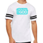 Mens Vintage Sport T-shirt All Glory Belongs to God Christian - UrbanNest Co