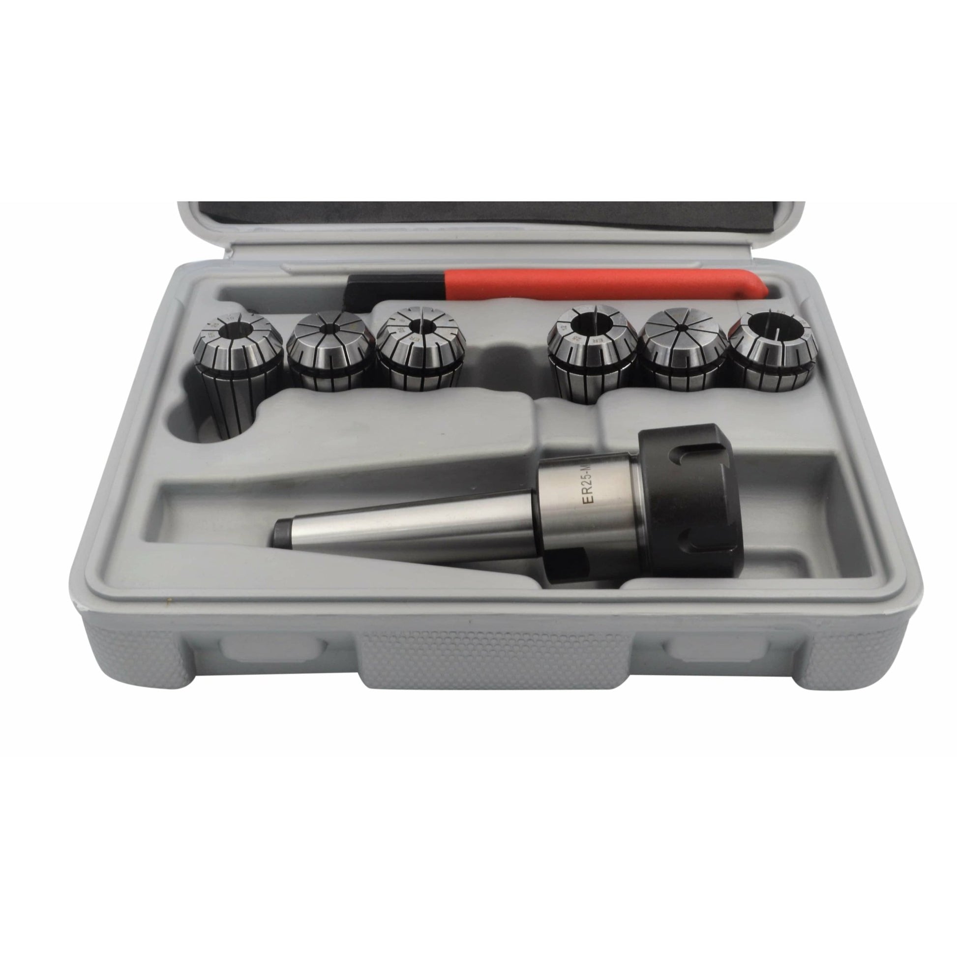 6 pc ER25 MT2 M10 Drawbar Precision Spring Collet Set - UrbanNest Co