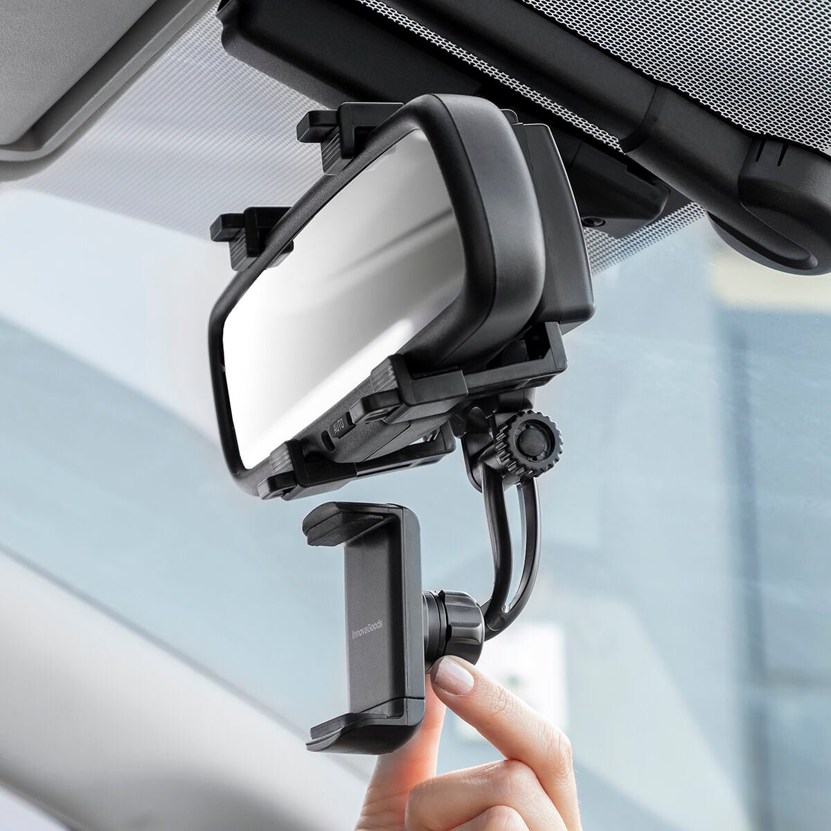 Smartphone Holder for Rearview Mirror Stropp InnovaGoods - UrbanNest Co