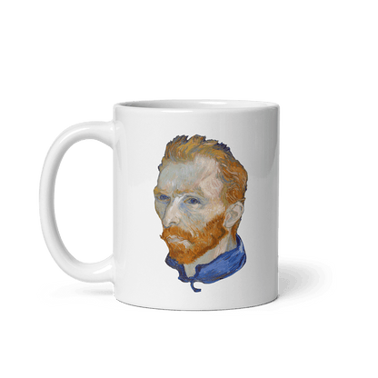 Van Gogh Self Portrait, 1889 Artwork Mug - UrbanNest Co