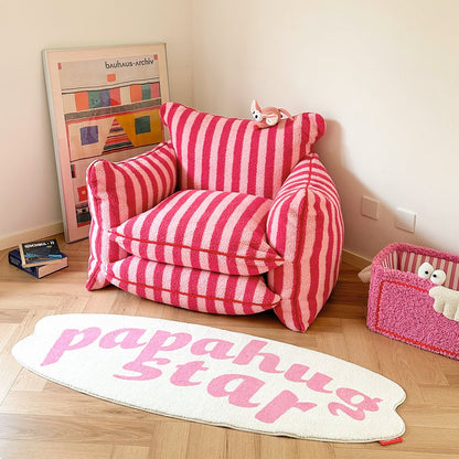 Playful Mind Striped Lazy Sofa Chair - UrbanNest Co