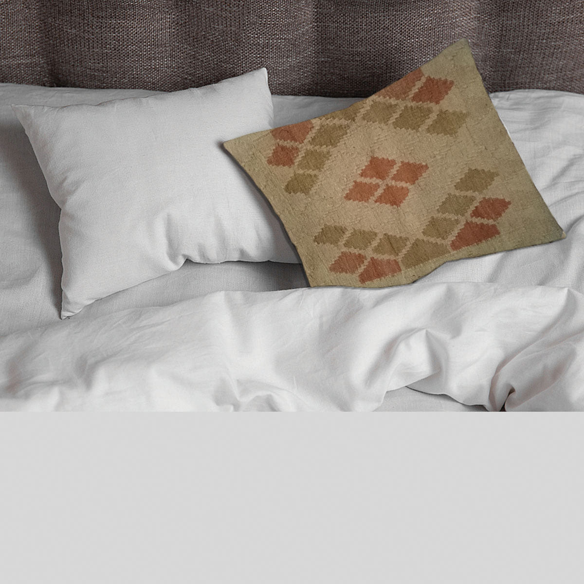 Kilim Handwoven Domino Cushion Cover - UrbanNest Co