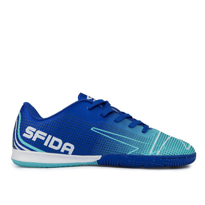 Conquer Kid's Indoor Football Shoes - Royal - UrbanNest Co