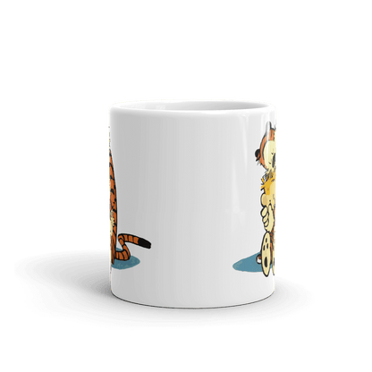 Calvin and Hobbes Hugging Mug - UrbanNest Co