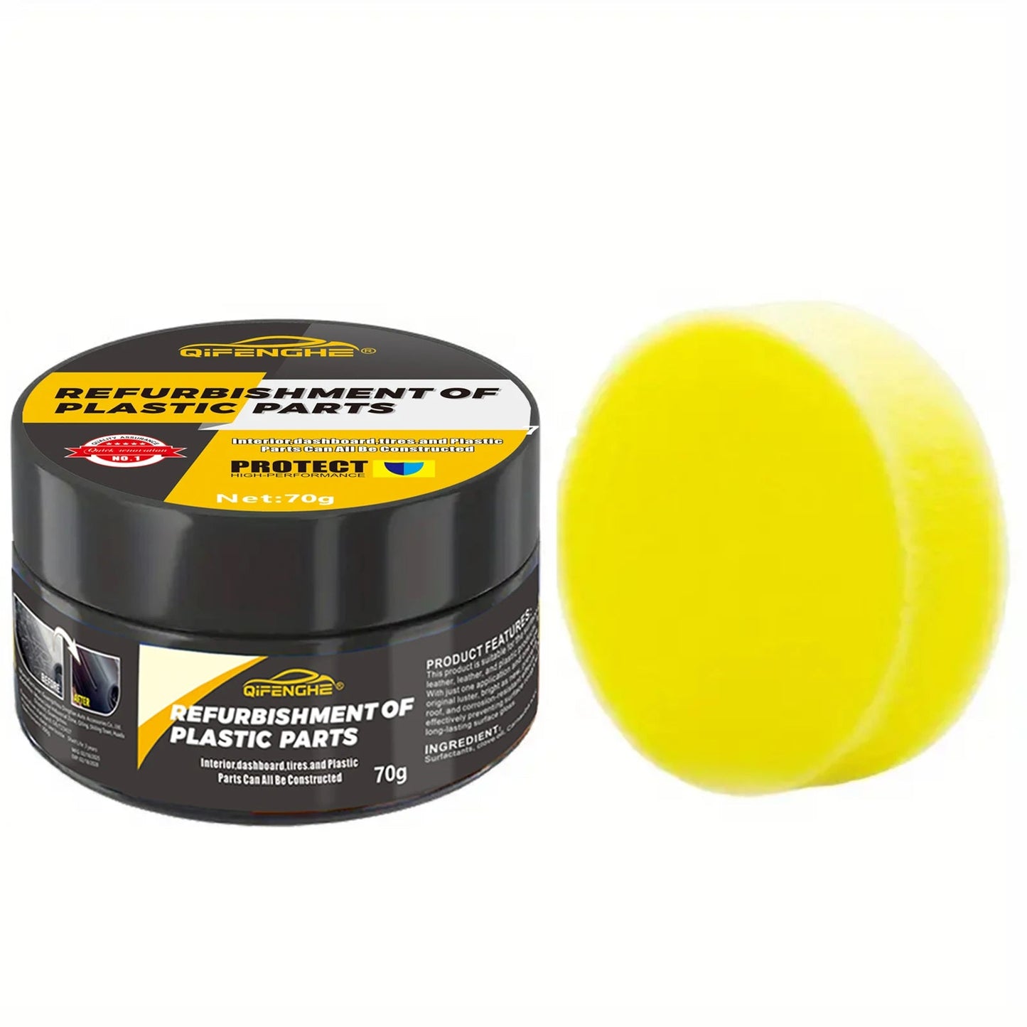 Automotive Plastic Repair Agent – Interior & Exterior Plastic Polishing Wax - UrbanNest Co