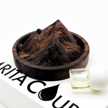 "Mt Donon" Black Walnut Wood Diffuser Piece | Waterless Diffusing | Natural Essential Oil - UrbanNest Co