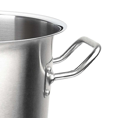 SOGA Stock Pot Thick Stainless Steel Without Lid 17L 18/10 - UrbanNest Co