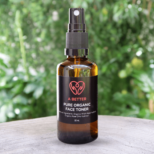 Pure Organic Face Toner 50mL Amber Glass Bottle - UrbanNest Co