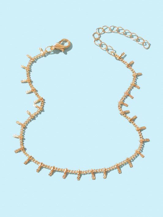 Women Gold Silver Chain Charms Anklet Boho Chic Beach Foot Jewellery Accessories - UrbanNest Co