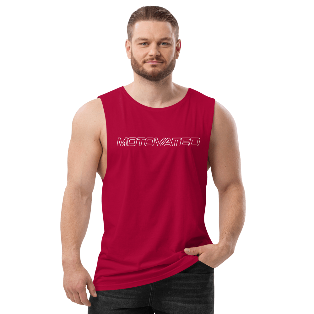 Motovated Drop Arm Tank Top - UrbanNest Co