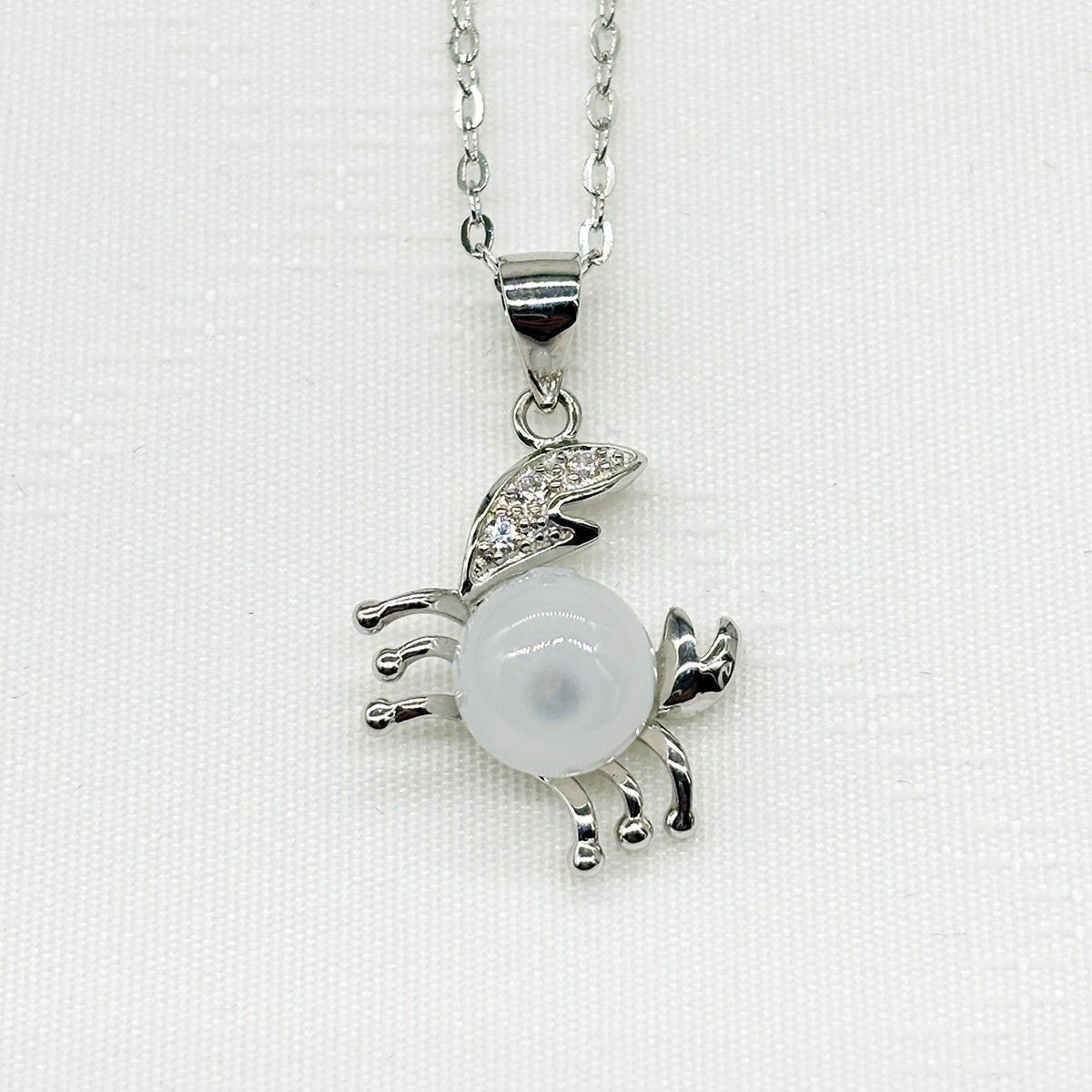 Sterling Silver Zodiac Aroma Necklace - Cancer June - July | Perfect Birthday Gift | Energy & Healing | Diffuse on the go - UrbanNest Co