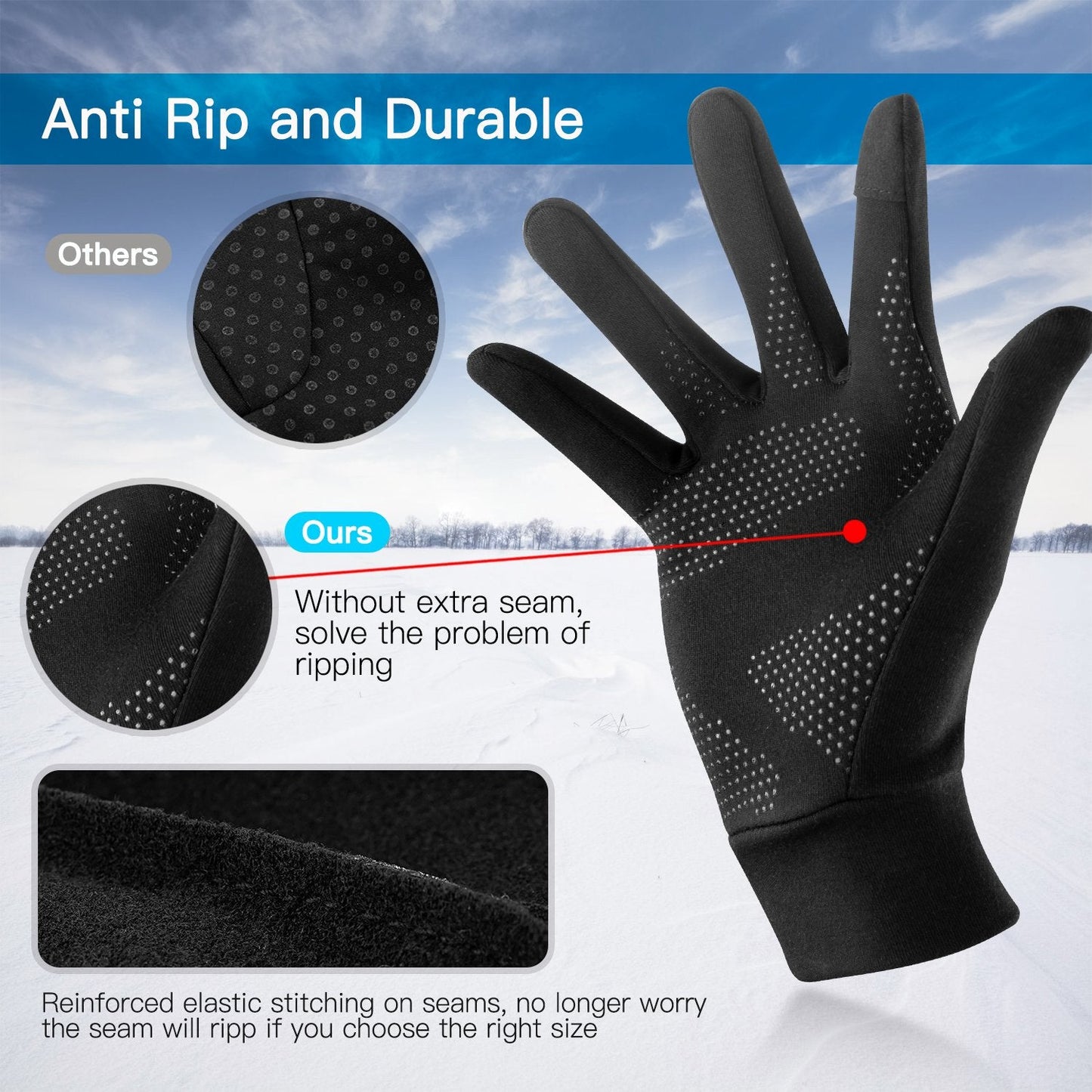 Lightweight Running Gloves - UrbanNest Co