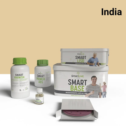 Kit microcemento para suelo de baño de obra de 4 m² - UrbanNest Co