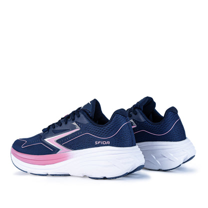 Cruze Women's Runners - Navy/Pink - UrbanNest Co