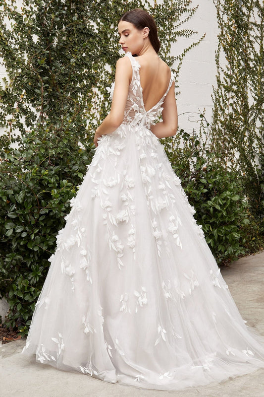 Liza Floral Wedding Gown - UrbanNest Co