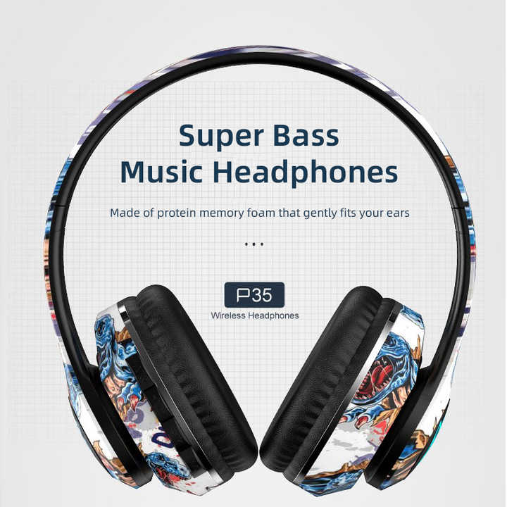 NNEDSZ Wireless Bluetooth Headphones - Stylish Over - Ear Design with Long Battery Life, Hi - Fi Sound, and Universal Compatibility (colour D) - UrbanNest Co