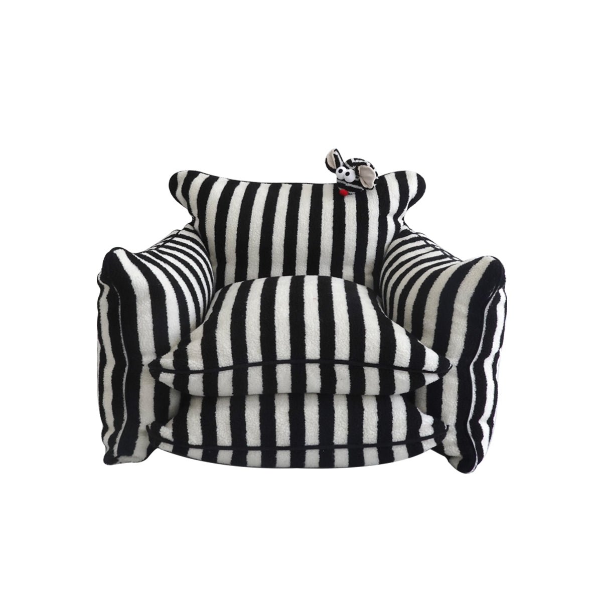 Playful Mind Striped Lazy Sofa Chair - UrbanNest Co