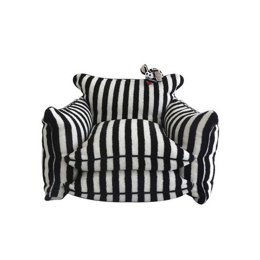 Playful Mind Striped Lazy Sofa Chair - UrbanNest Co
