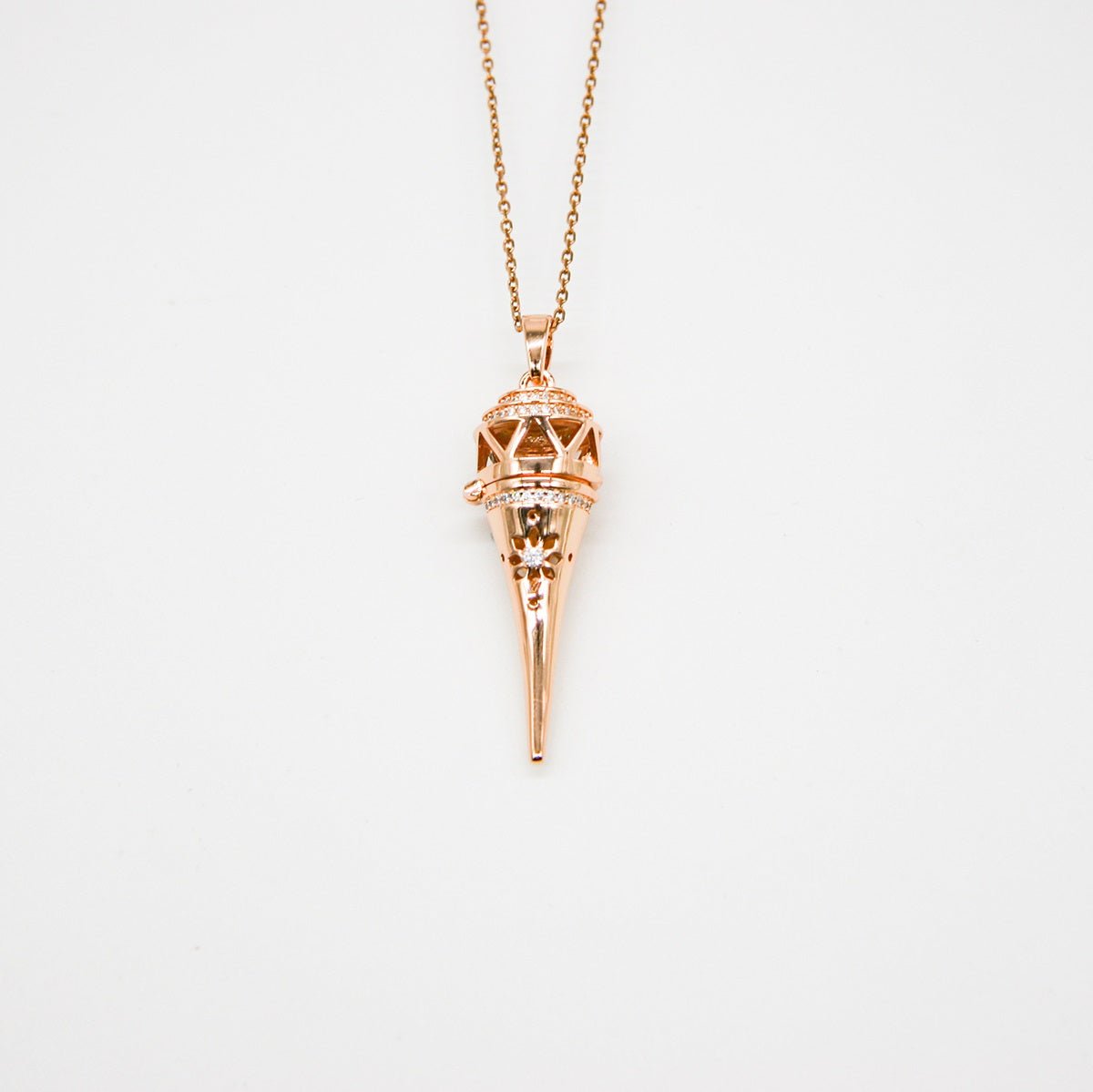 Cone Aroma Necklace | Energy & Healing Diffuser Jewelry — On - the - Go Scent Ritual - UrbanNest Co