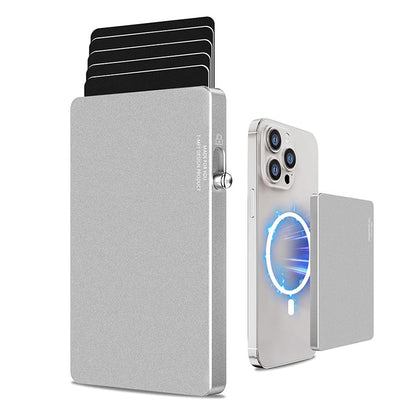 TOYFID All - Aluminum Pop Up Slide Rfid Slim Basic Card personalized wallet for men - UrbanNest Co