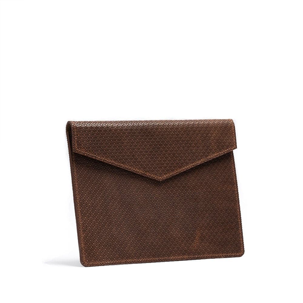 Leather Sleeve for MacBook - Geometric Net - UrbanNest Co