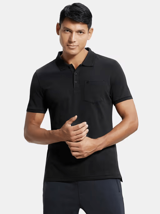 Men's Polo Neck Half Sleeve Sweat Proof Sport Tshirt (Size - XL) - UrbanNest Co