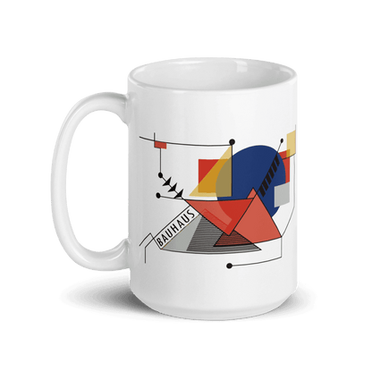 Walter Gropius Bauhaus Geometry Artwork Mug - UrbanNest Co