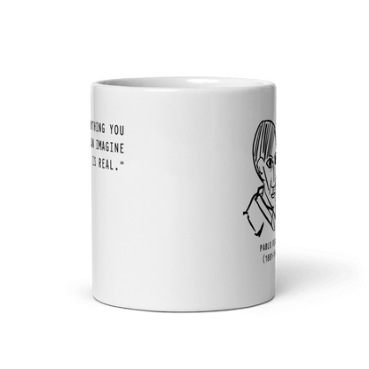Picasso Self - Portrait Mug – 'Everything You Can Imagine Is Real' - UrbanNest Co