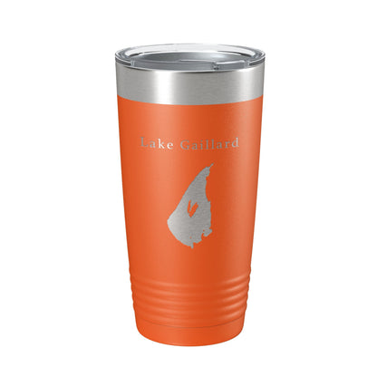 Lake Gaillard Map Tumbler Travel Mug Insulated Laser Engraved Coffee Cup Connecticut 20 oz - UrbanNest Co