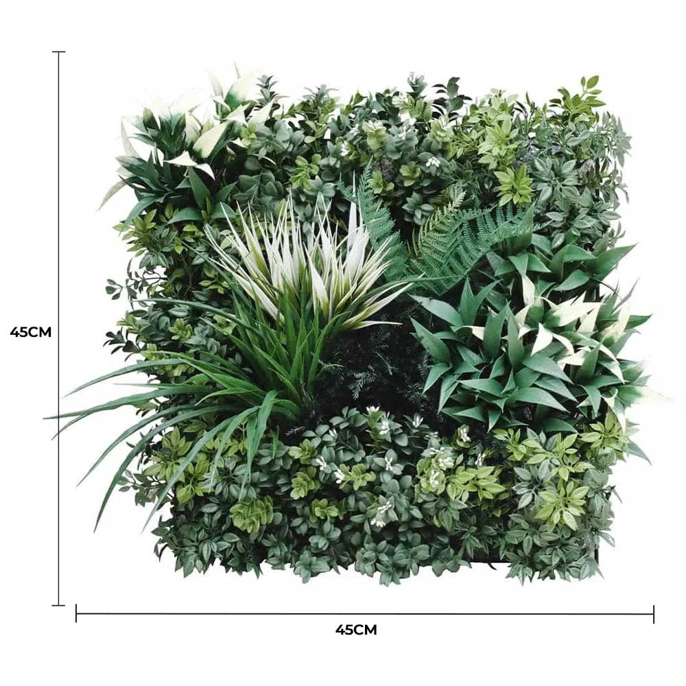Luxury Bespoke Vertical Garden Sample Panel 45cm x 45cm – SGS UV Resistant - UrbanNest Co