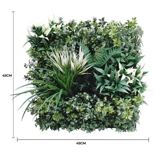 Luxury Bespoke Vertical Garden Sample Panel 45cm x 45cm – SGS UV Resistant - UrbanNest Co