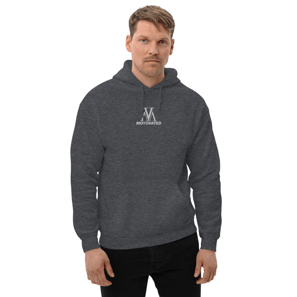Embroided Motovated Hoodie - UrbanNest Co