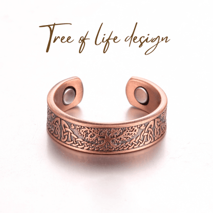 Pure Copper Magnetic Therapy Ring - UrbanNest Co