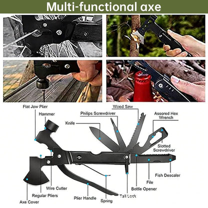 Multi - functional Outdoor First Aid Kit, Emergency Survival Gear with Trauma Bag for Camping, Hiking, Hunting Adventures - UrbanNest Co