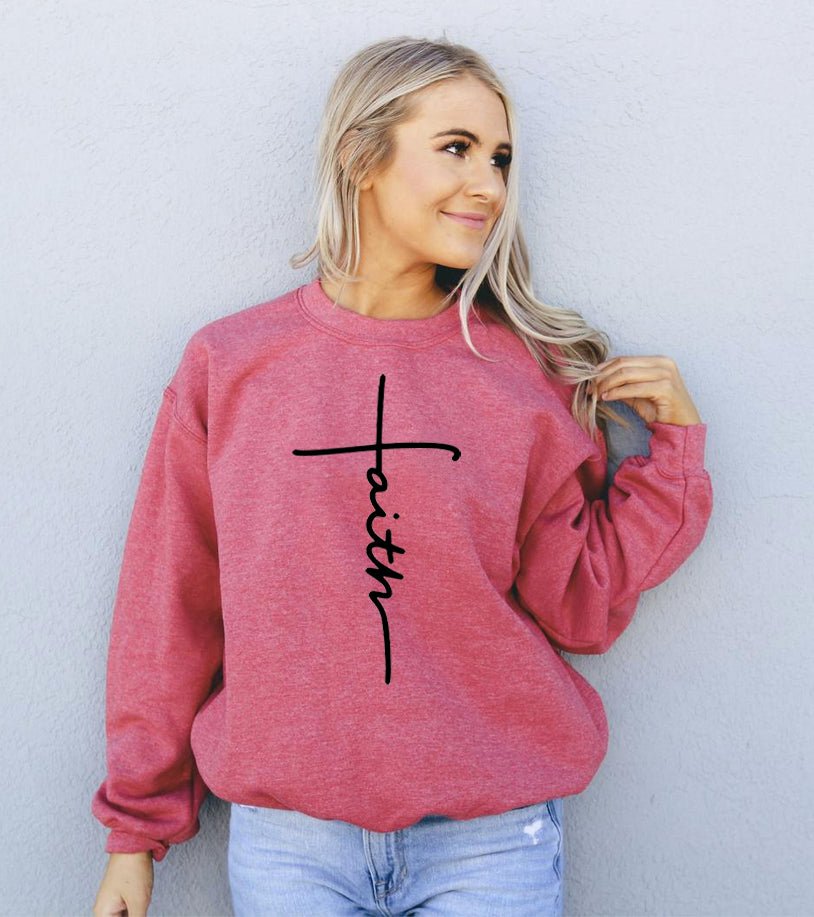 Faith Sweatshirt - UrbanNest Co