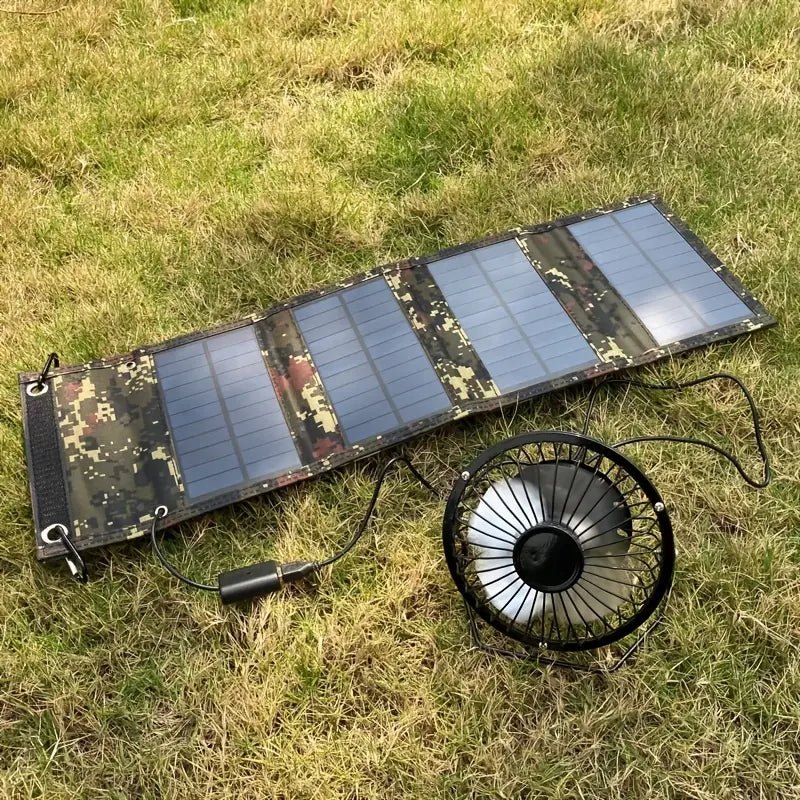 NNETM 20W Portable Solar Panel Charger - Green - UrbanNest Co