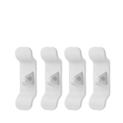 Cord Organizer Wrap Holder 4pcs Kitchen Appliance Cable Winder Adhesive Clip - UrbanNest Co