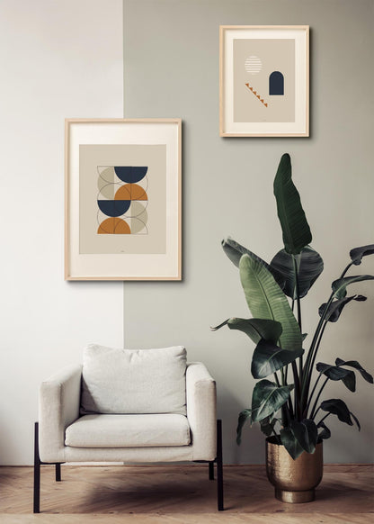 Abstract Geometric VI - UrbanNest Co