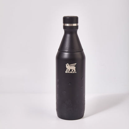 Stanley x JENNIE Midnight Bloom All Day Slim Luxe Bottle – Black Limited Edition - UrbanNest Co