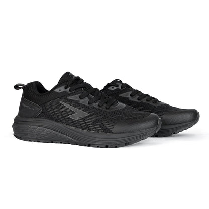 Prota Boys Lace Up Runner - Black/Black - UrbanNest Co