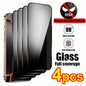 NNBILI 4Pcs Complete Coverage Tempered Glass Screen Protectors Designed For Various For iPhone 17 16 15 14 13 12 11Pro MAX Phone - UrbanNest Co
