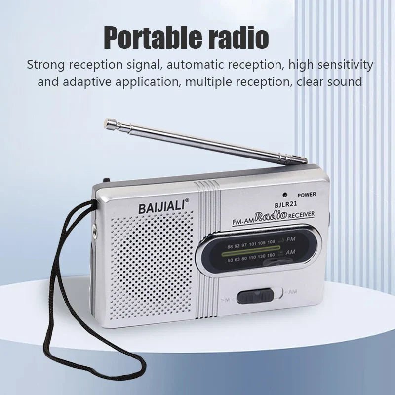 BC - R21 Mini AM/FM Portable Radio - UrbanNest Co